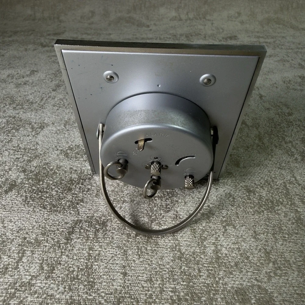 Vintage Alarm Clock From West Germany- OVEROCEAN It Works!